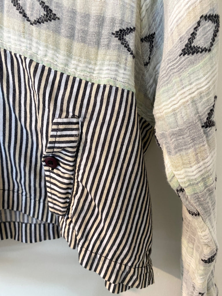 LOOP - Ace & Jig Hooded Top, Sz M (#248)