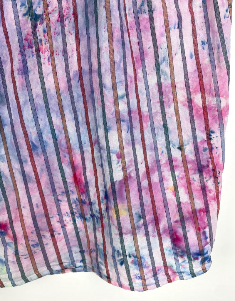 Hipcheck - Ice-Dyed Striped Top, Madewell, Sz XL 
