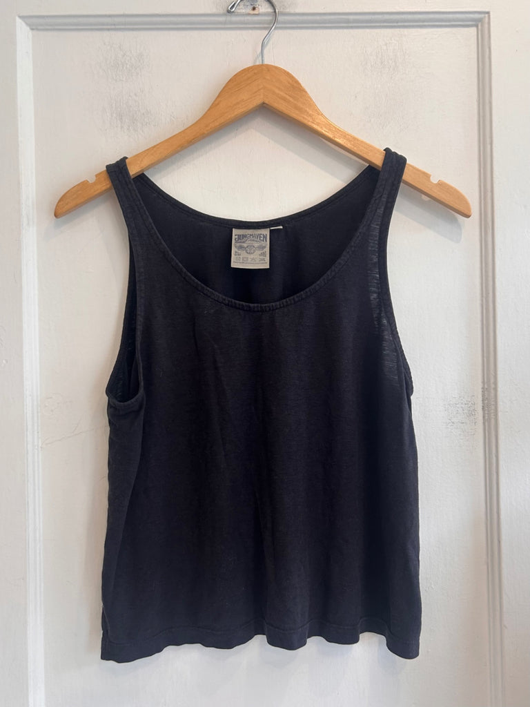 LOOP - Jungmaven Black Tank, Sz. S (#137)