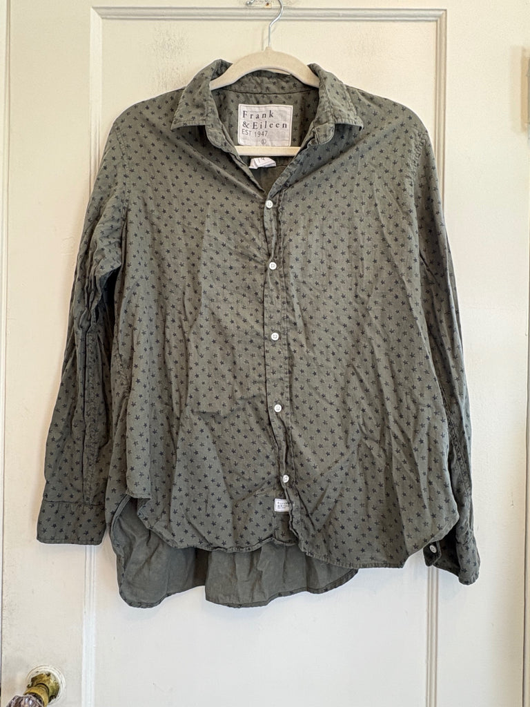 LOOP- Frank & Eileen Button Up Shirt, Size L (#305)