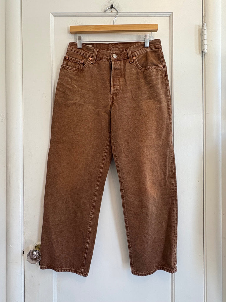 LOOP- Rust Colored Levi's, 501 90's (#305)