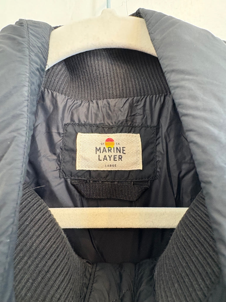 LOOP- Marine Layer Puffer Vest, Size L (#305)