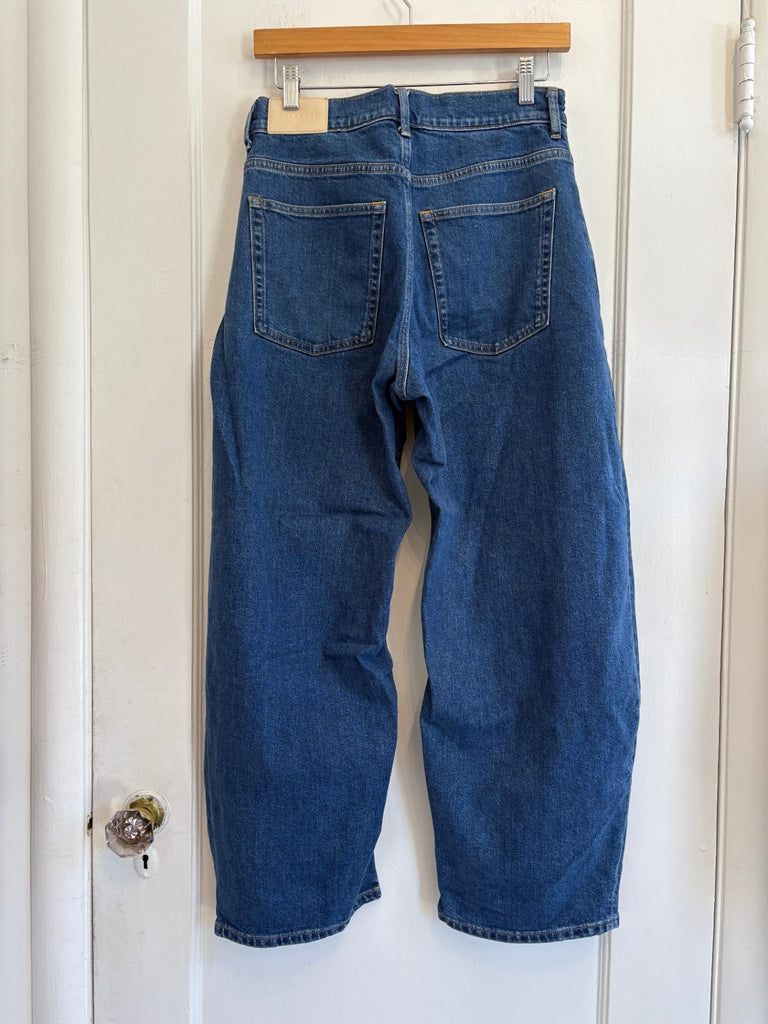 LOOP- Everlane Barrel Leg Denim, Size 28R (#305)