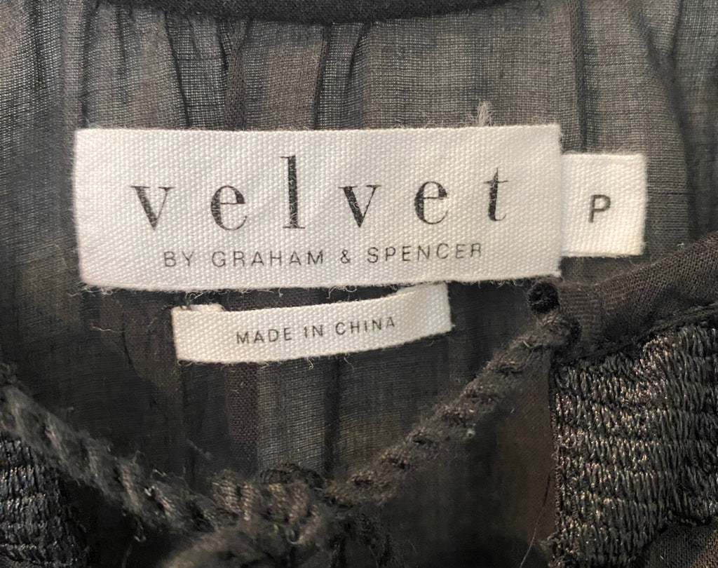 LOOP - Velvet by Graham & Spencer Mini Dress, Sz P (#454)