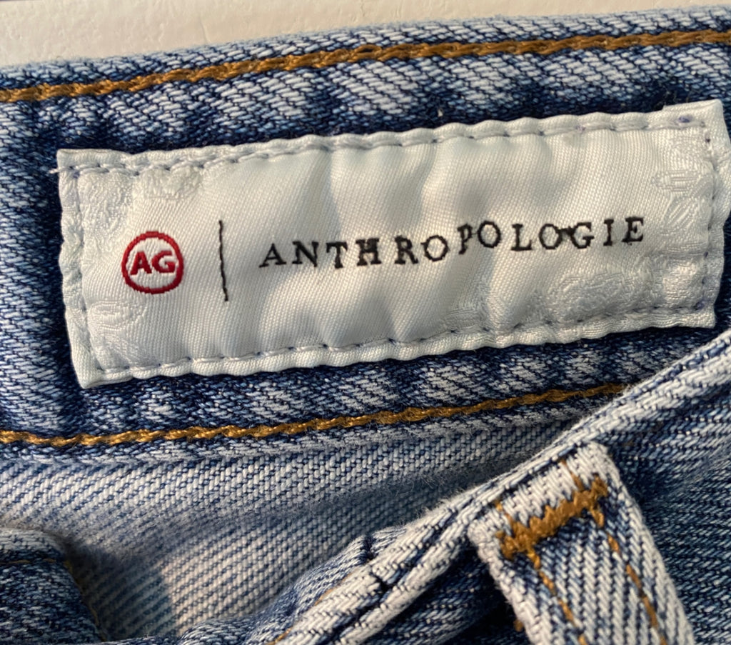 LOOP - AG x Anthropologie Nolan Ankle Jean, Sz 25  (#52)