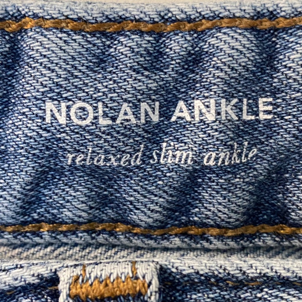 LOOP - AG x Anthropologie Nolan Ankle Jean, Sz 25  (#52)