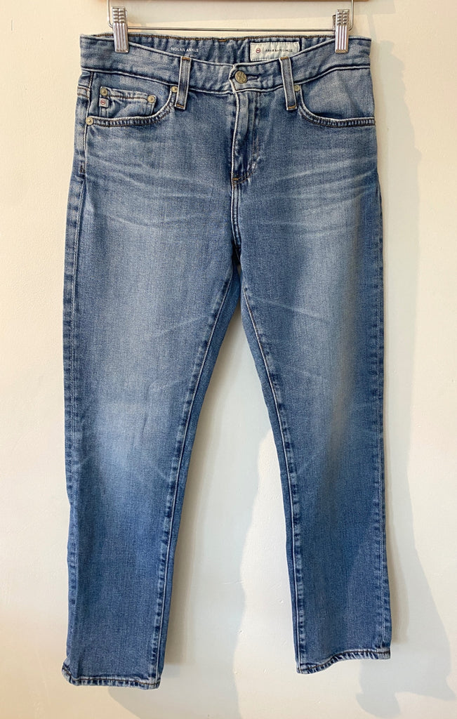 LOOP - AG x Anthropologie Nolan Ankle Jean, Sz 25  (#52)