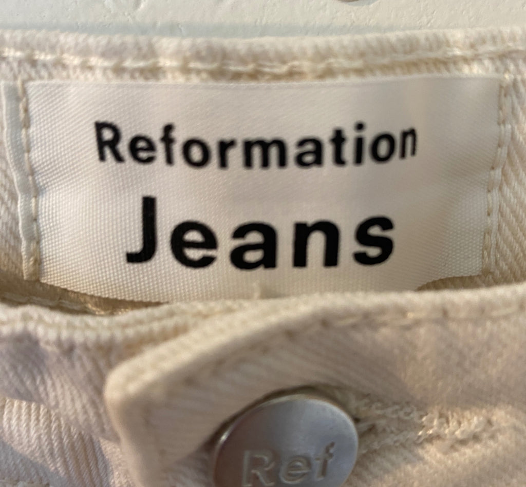 LOOP - Reformation Fawcett Jeans, Sz 24 (#52)