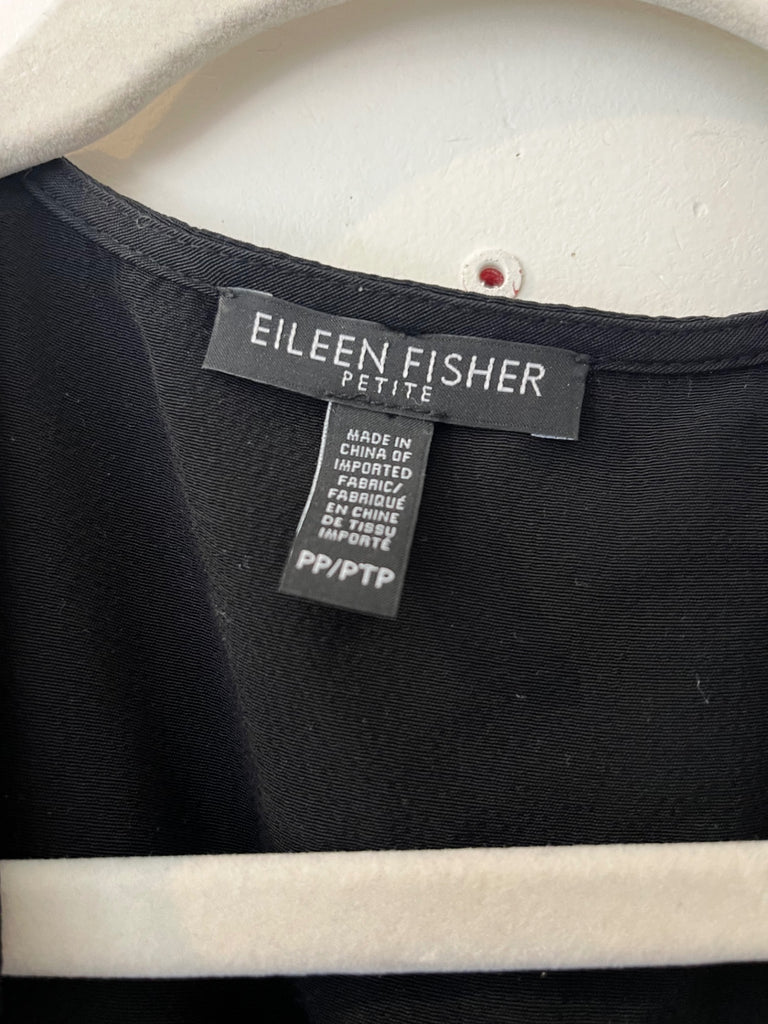 LOOP- Eileen Fisher Wrap Top, Sz P (#35)