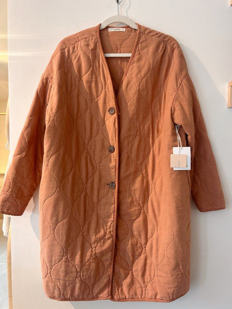 LOOP- Filosofia Quilted Jakcet, Sz S (#459)