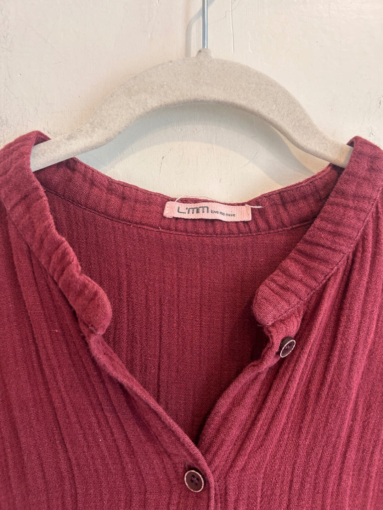 LOOP - L’MM Burgundy Dress, Sz ~L  (#80)
