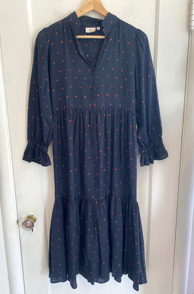 LOOP - AG Polka Dot Tiered Dress, Sz XS (#52)