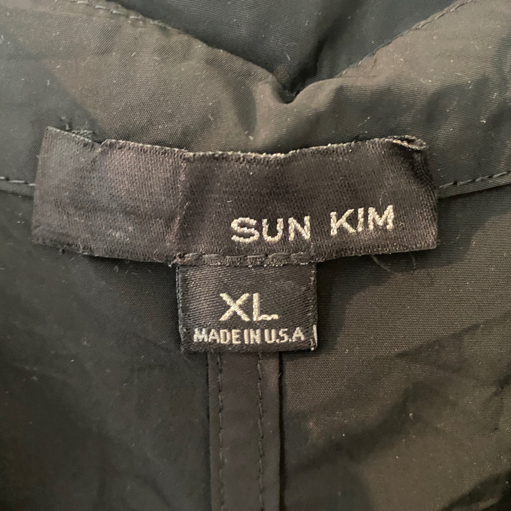 LOOP - Sun Kim Crinkle Boyfriend Jacket, Sz XL (#52)