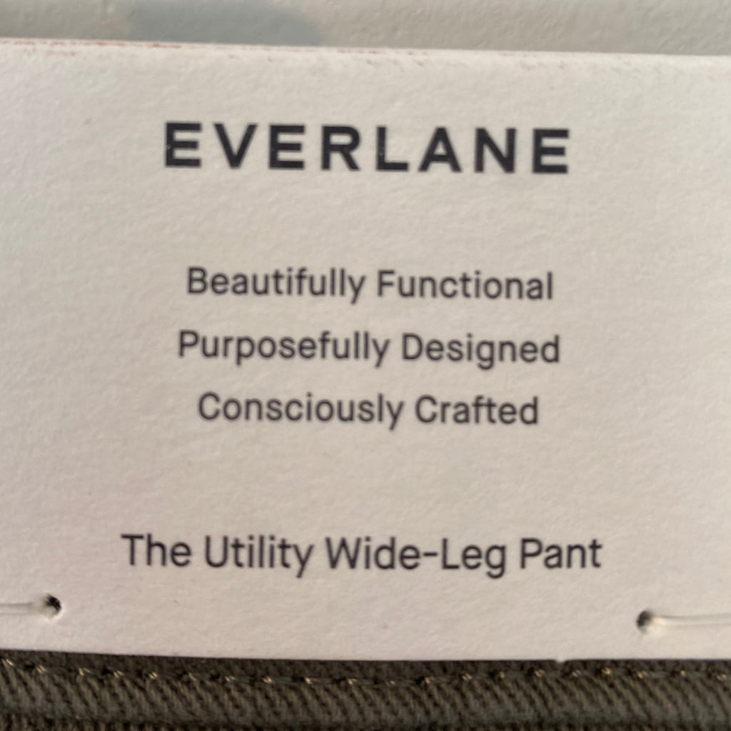 LOOP - Everlane Utility Wide-Leg Pant, Sz 6 (#241) New!