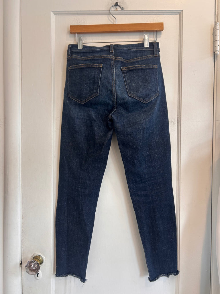LOOP - L’ Agence Dark Denim Jeans, Sz 26 (#130)