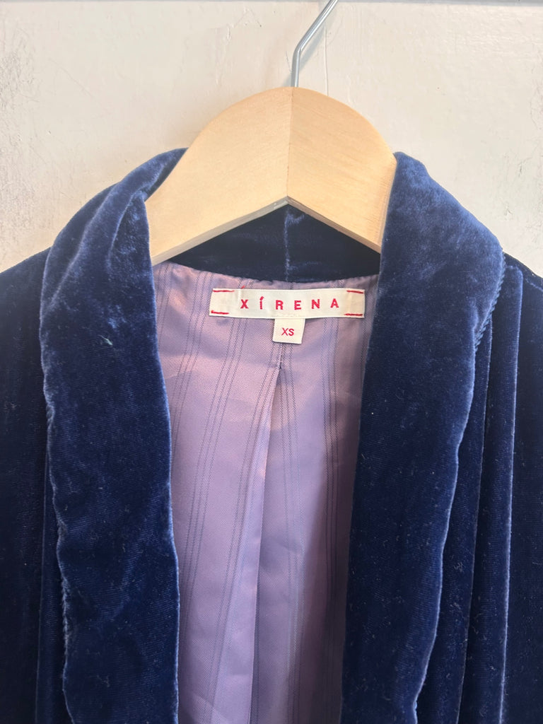 LOOP - Xirena Velvet Blazer, Sz XS (#130)