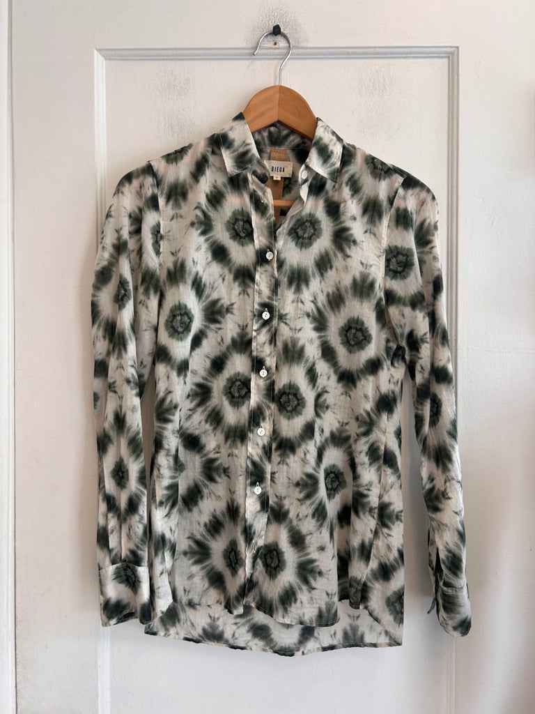 LOOP - Diega Button Down Shirt, Sz S (#116)