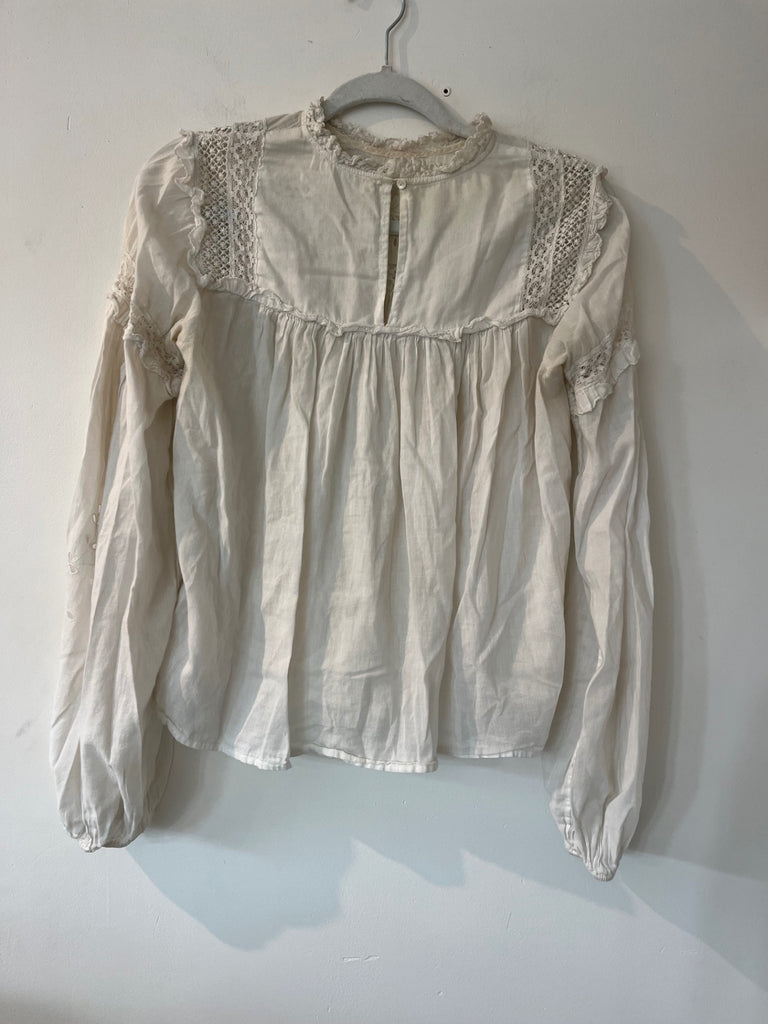 LOOP- Ulla Johnson Lace Blouse, Sz 0 (#122)