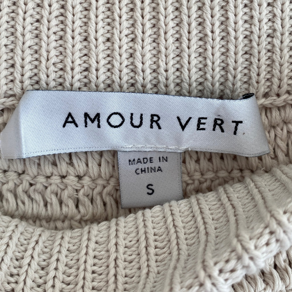 LOOP - Amour Vert Meli Crochet Skirt, Sz S (#450)