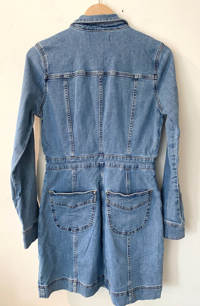LOOP - Madewell Denim Shirtdress, Sz 8 (#460)
