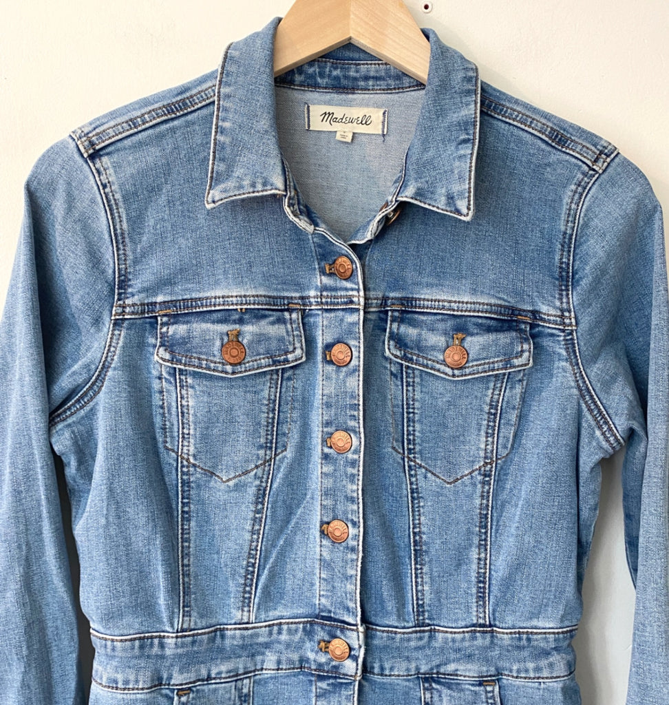 LOOP - Madewell Denim Shirtdress, Sz 8 (#460)