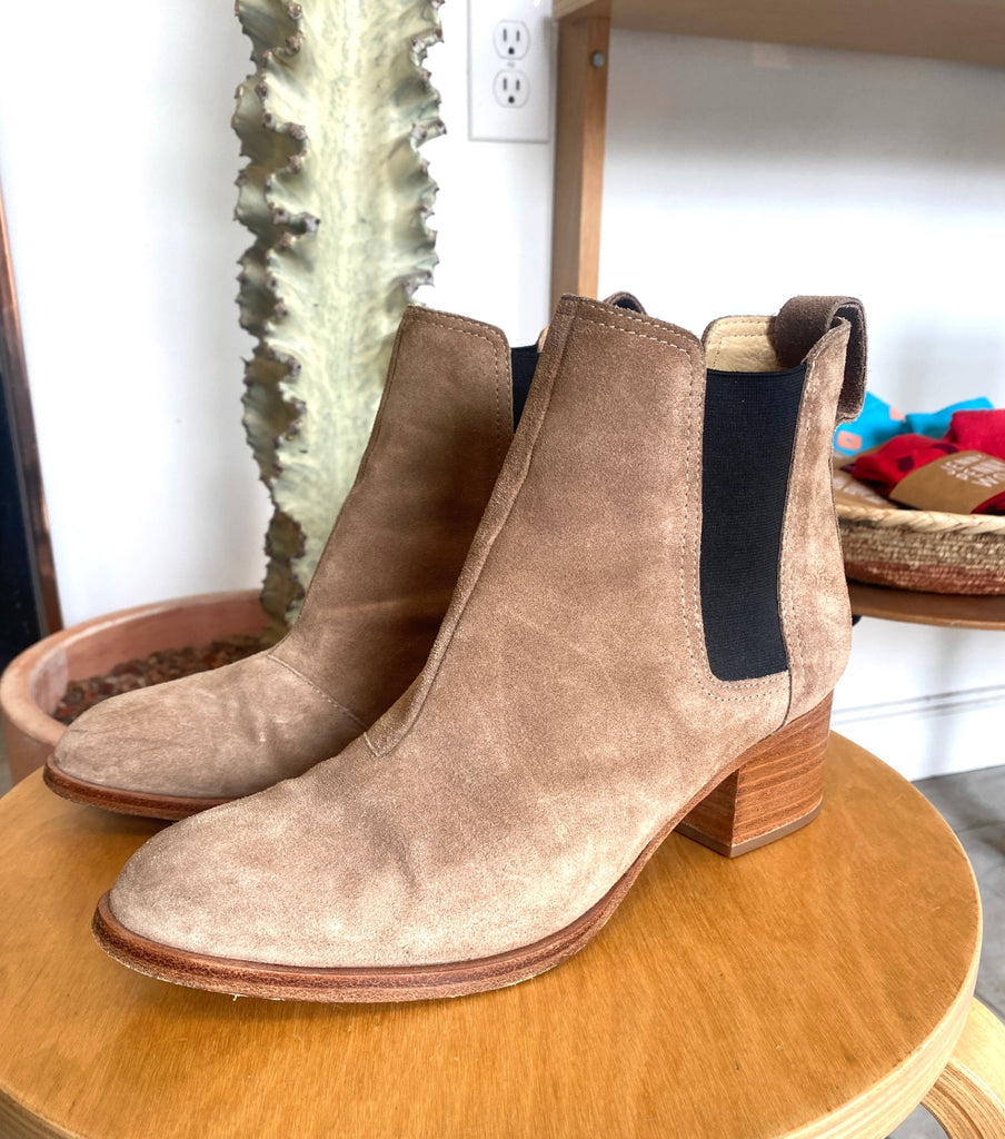 LOOP - rag & bone Suede Booties, Sz 37 (#44)