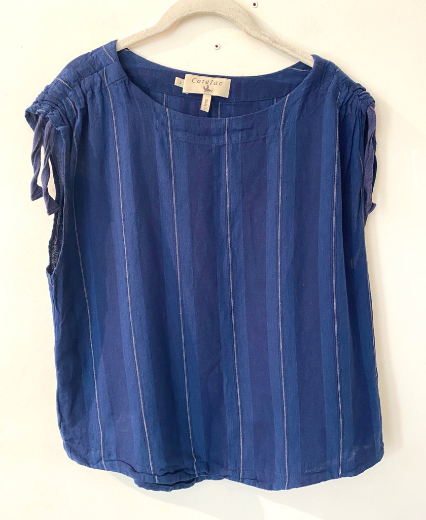 LOOP - Cotelac Linen Top, Sz 2 (#460)