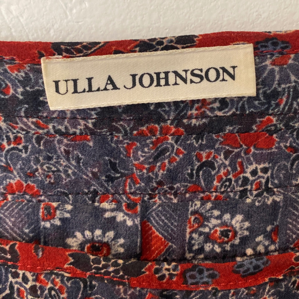 LOOP - Ulla Johnson Silk Blouse, Sz 10 (#460)