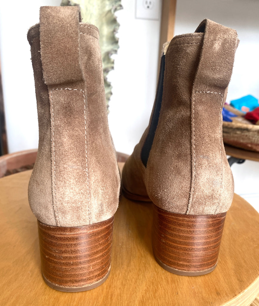 LOOP - rag & bone Suede Booties, Sz 37 (#44)