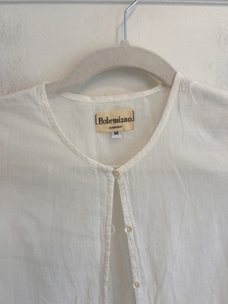 LOOP - Bohemiano by Granpie White Shirt , Sz M (#50)