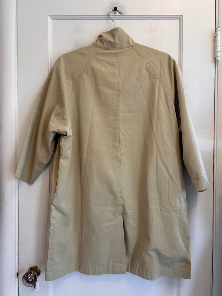LOOP - Z’an Clover Trench Coat, Sz ~ S (#50)