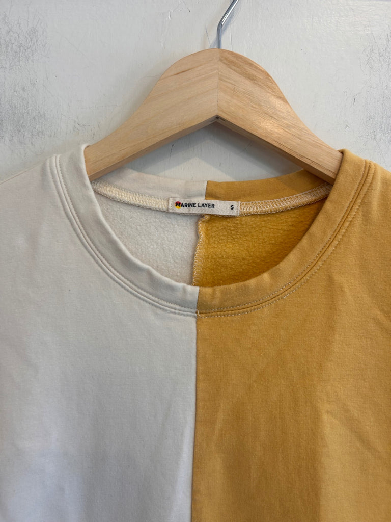 LOOP - Marine Layer Two Tone Sweatshirt, Sz S (#80)