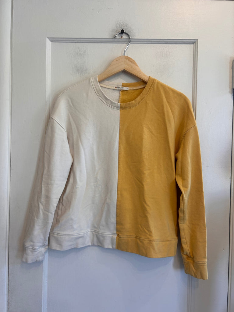 LOOP - Marine Layer Two Tone Sweatshirt, Sz S (#80)