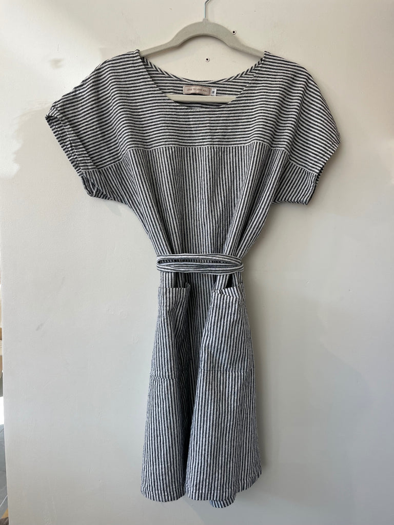 LOOP - Love to Love You Striped Dress, Sz. M (#19)