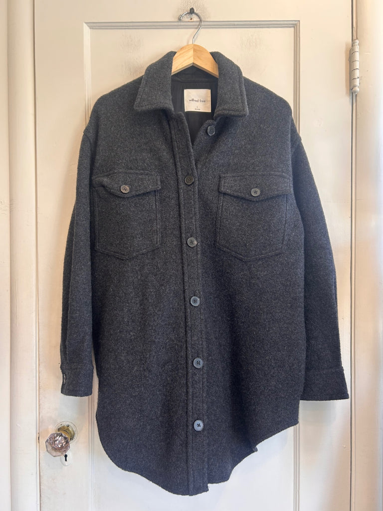LOOP - Wilfred Free Merino Wool Blend Jacket, Sz. L (#370)