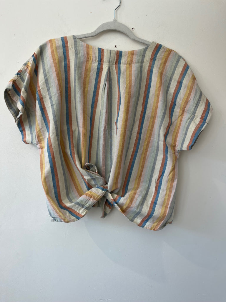 LOOP - Pah Ka Ma Striped Top, Sz. ~M (#19)