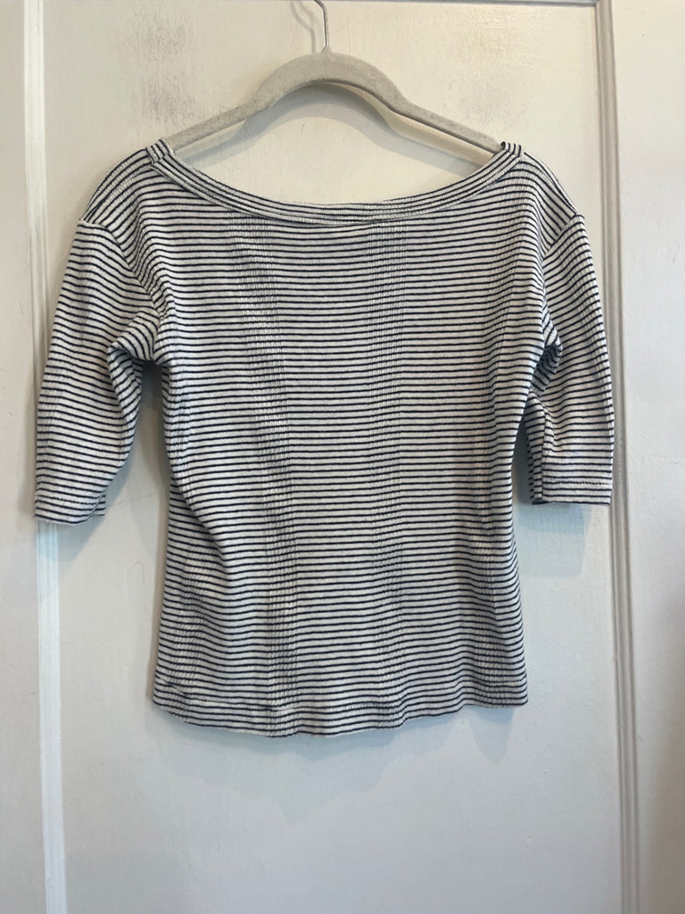 LOOP - Curator Striped Top, Sz S (#451)