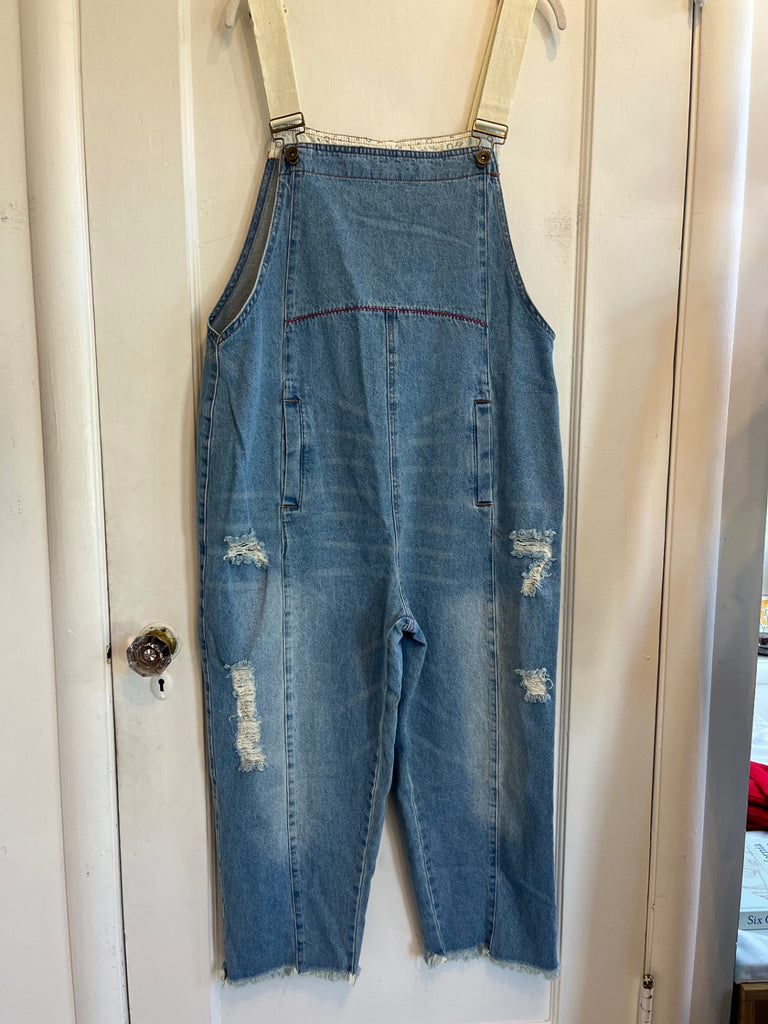 Denim Overalls, Sz S (#108)