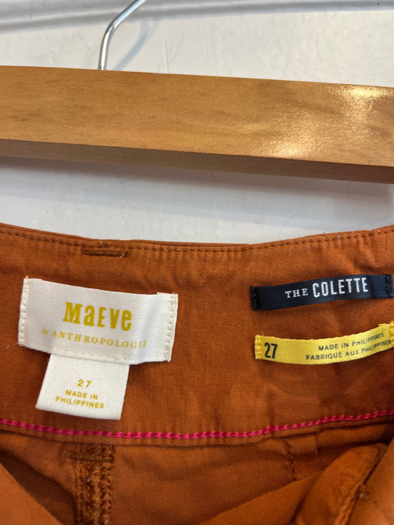 Maeve by Anthropologie “The Colette” Pants, Sz 27 (#108)