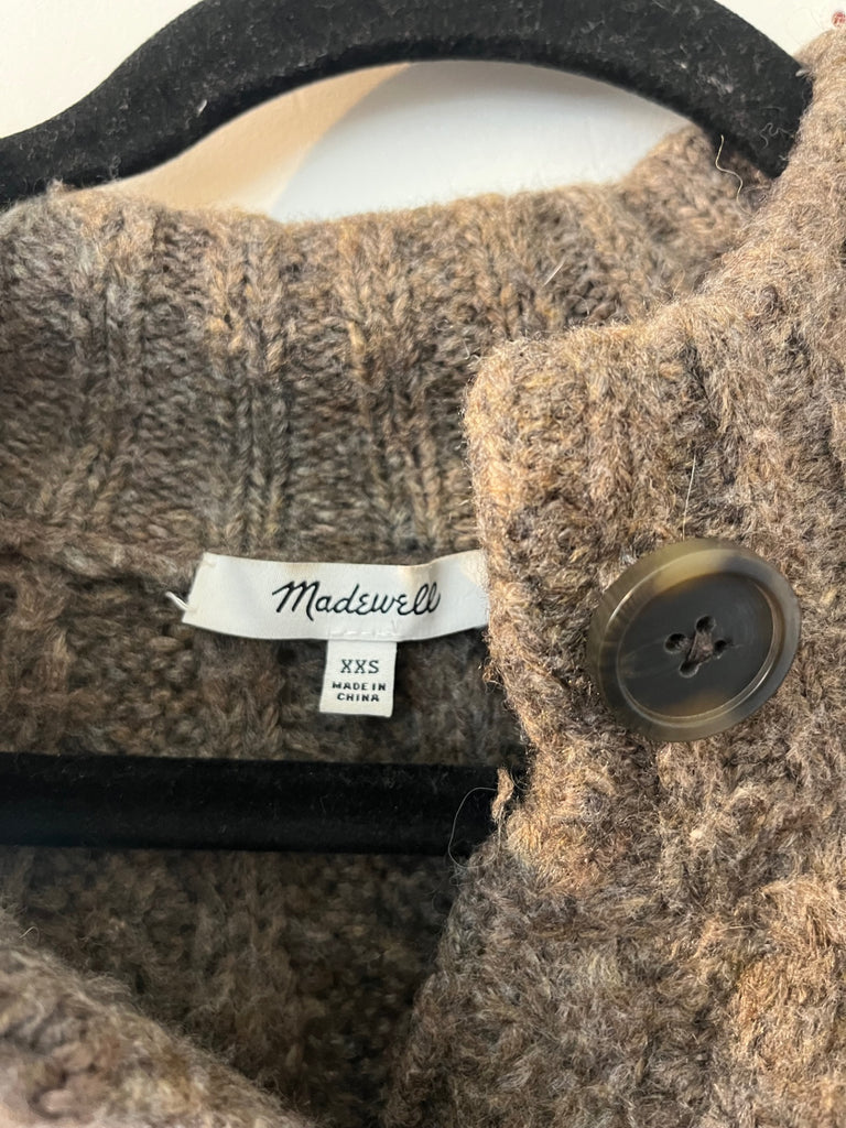 Madewell Button Cardigan, Sz xxs (#108)
