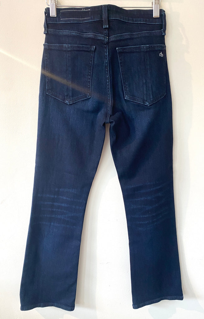LOOP - Rag & Bone Nina High-Rise Ankle Flare Jeans, Sz 25 (#148)