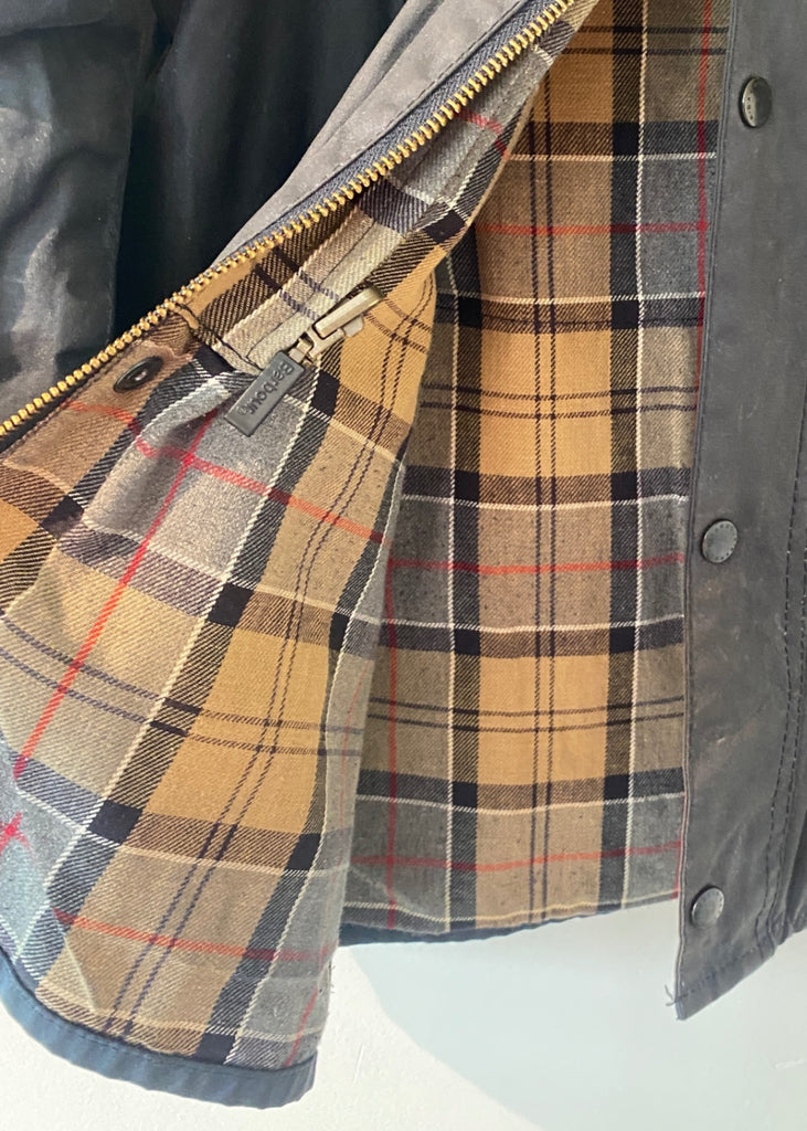 LOOP - Barbour Waxed Canvas Jacket, Sz S (#148)