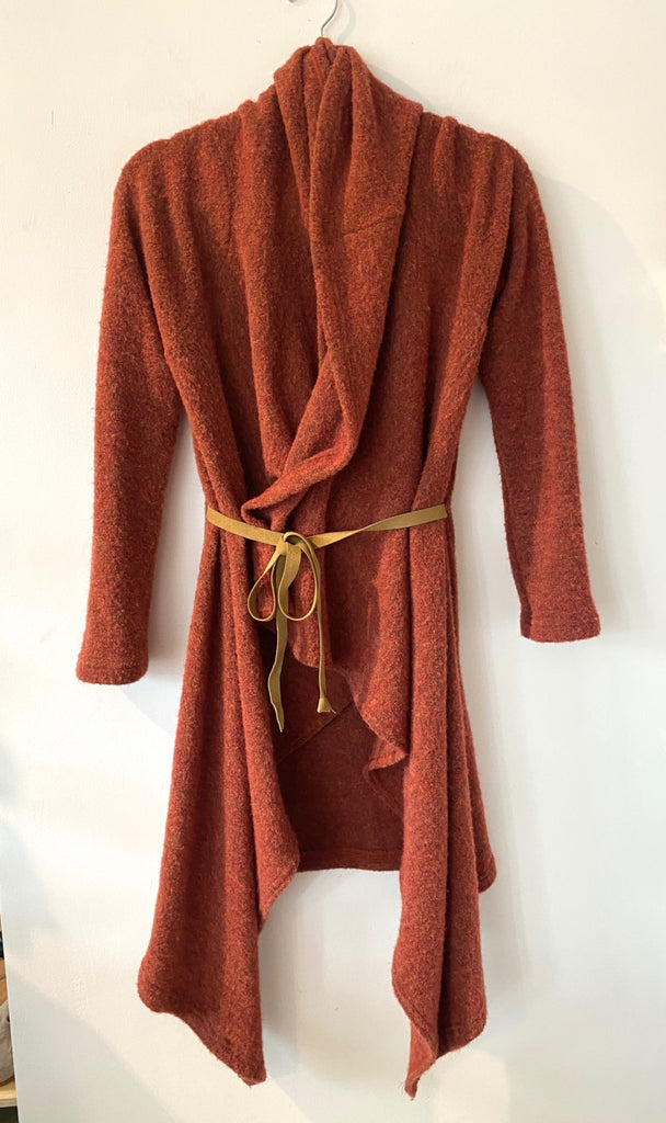 LOOP - Bryn Walker Wrap Sweater with Belt, Sz S (#18)