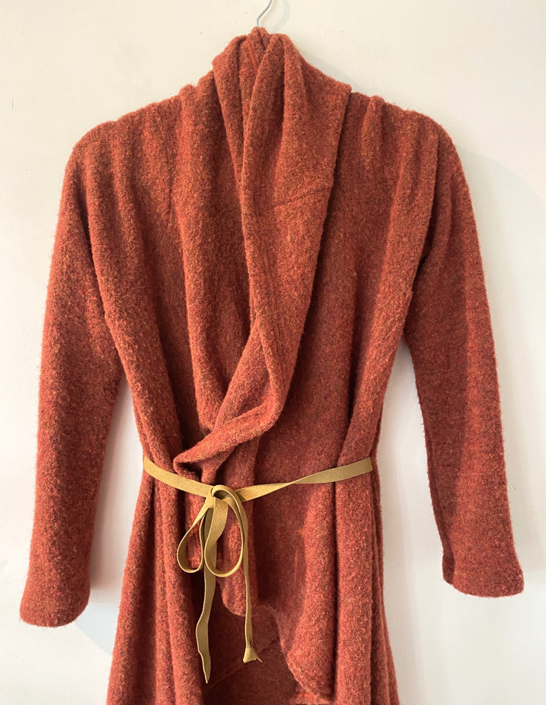 LOOP - Bryn Walker Wrap Sweater with Belt, Sz S (#18)