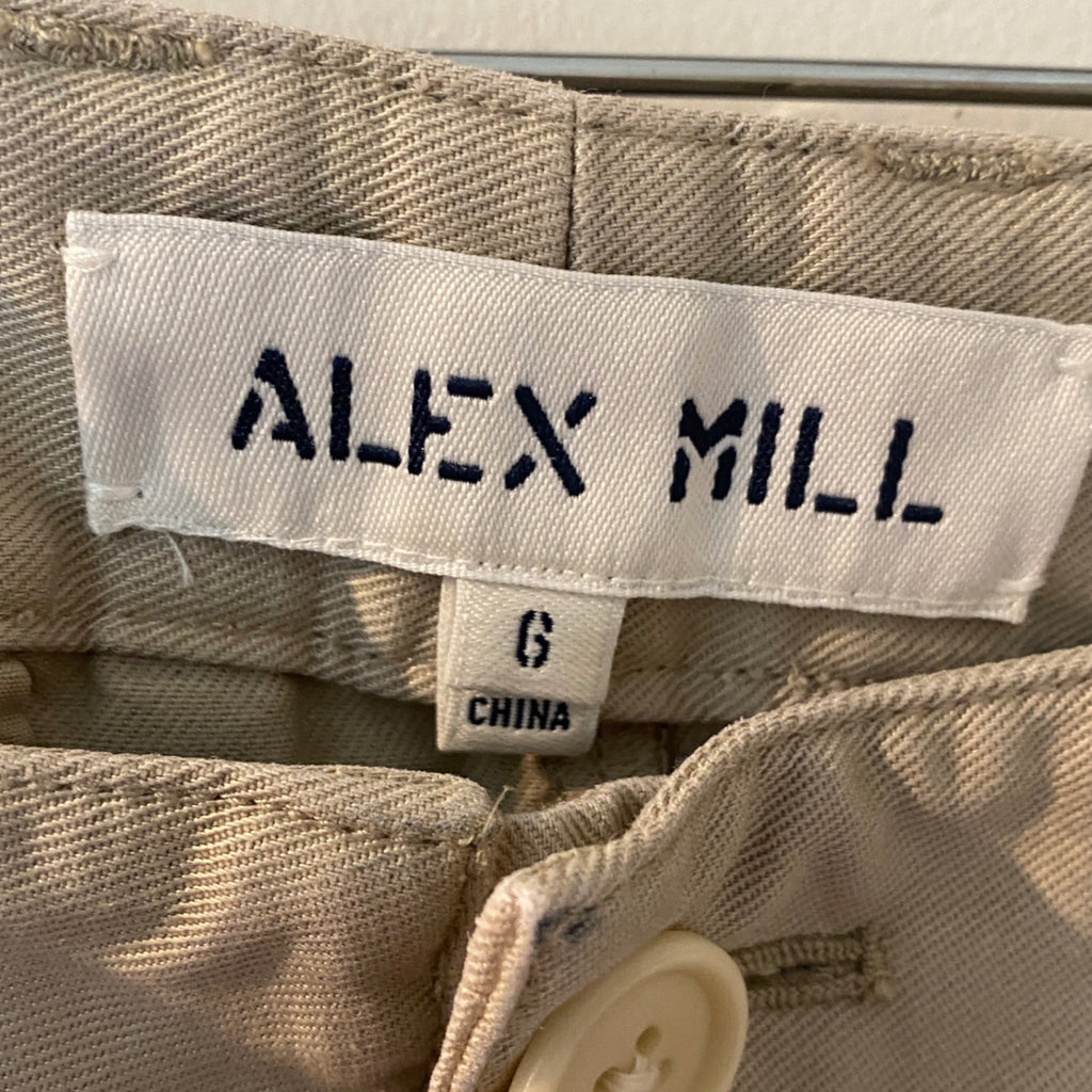 LOOP - Alex Mill Pleated Chinos, Sz 6 (#369)