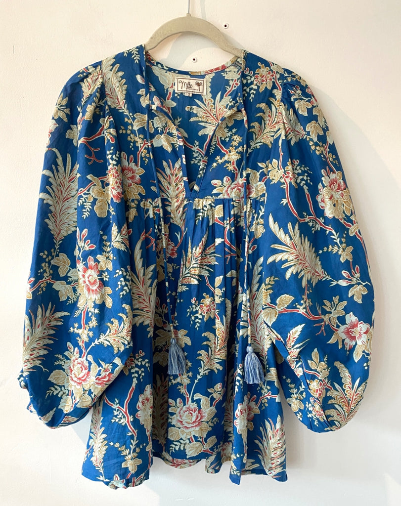 LOOP - Mille Floral Blouse, Sz Small (#18)