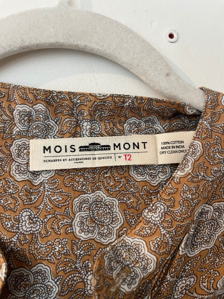 LOOP- Mois Mont Printed Cotton Top- Sz 12 (#370)