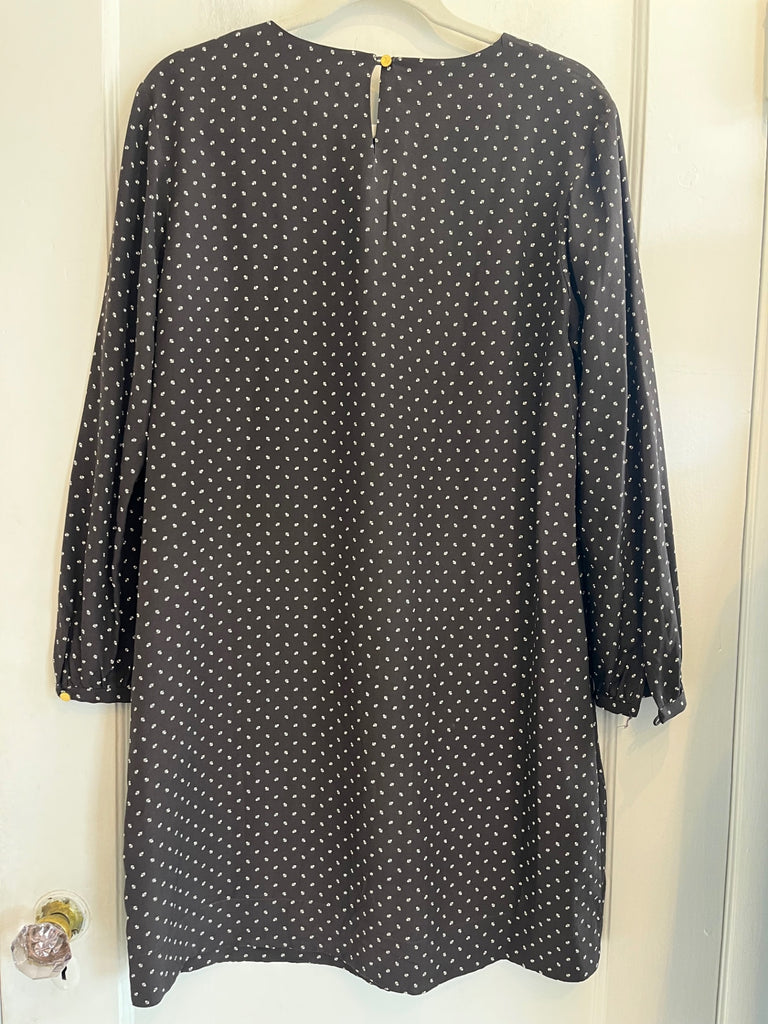 LOOP- Steven Alan Black & White Mini Floral Dress, Sz 8 (#370)