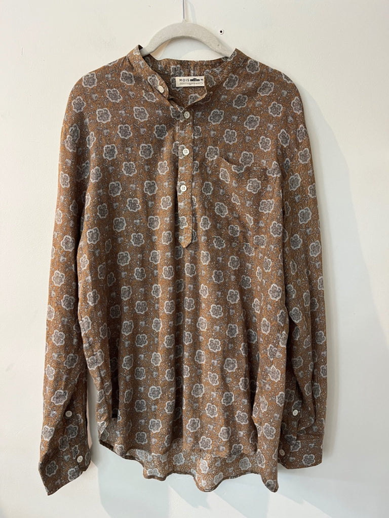 LOOP- Mois Mont Printed Cotton Top- Sz 12 (#370)
