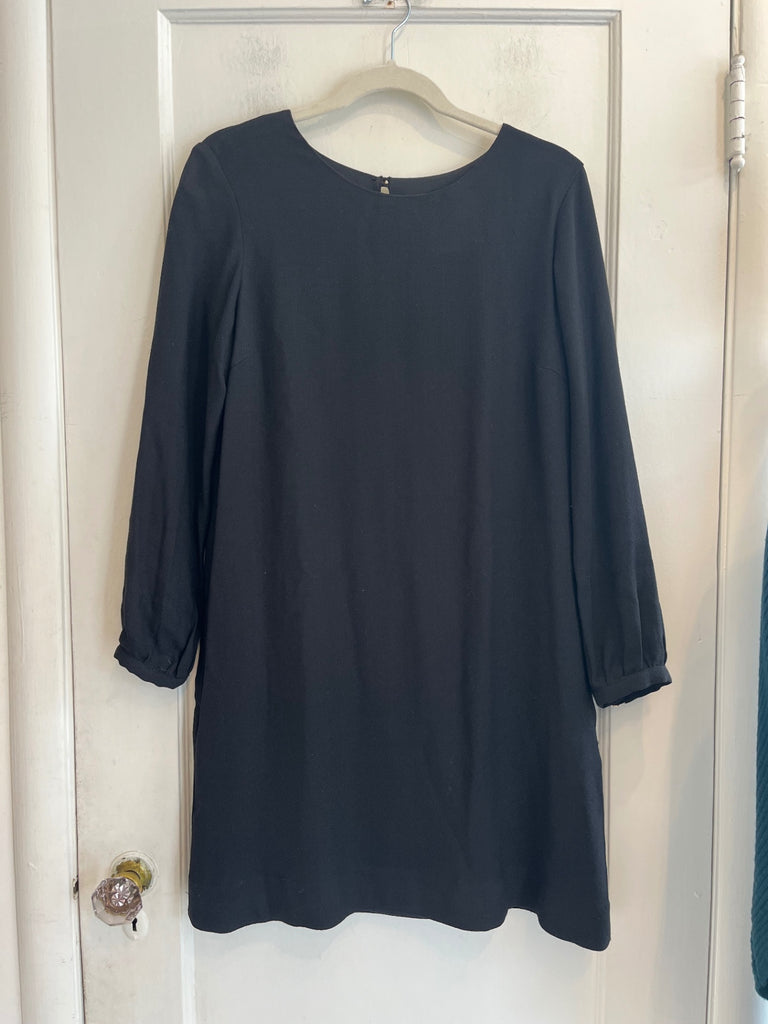 LOOP- Steven Alan Black Dress, Sz 8 (#370)